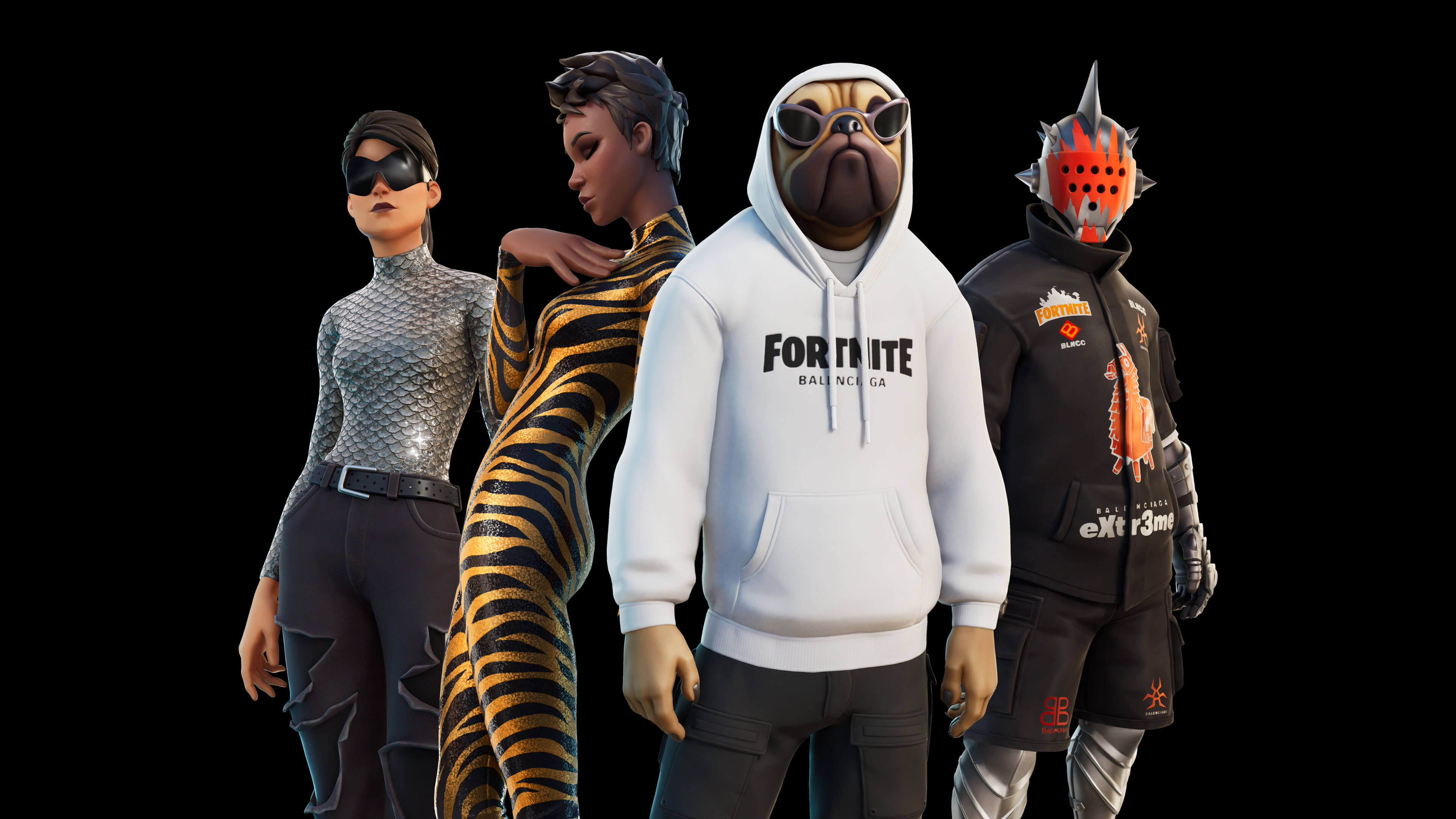 Balenciaga hợp tác Fortnite